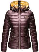 Navahoo Aurelianaa Damen Steppjacke B858 Aubergine Größe XS - Gr. 34