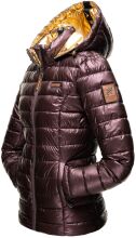 Navahoo Aurelianaa Damen Steppjacke B858 Aubergine Größe XS - Gr. 34