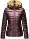 Navahoo Aurelianaa Damen Steppjacke B858 Aubergine Größe XS - Gr. 34