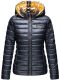 Navahoo Aurelianaa ladies shiny quilted jacket - Navy-Gr.XS
