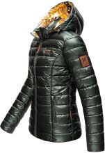 Navahoo Aurelianaa ladies shiny quilted jacket - Olive-Gr.XS