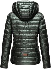 Navahoo Aurelianaa ladies shiny quilted jacket - Olive-Gr.XS