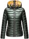 Navahoo Aurelianaa ladies shiny quilted jacket - Olive-Gr.XS