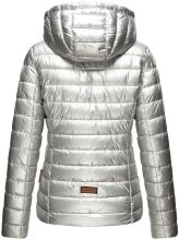 Navahoo Aurelianaa Damen Steppjacke B858 Silber Größe XS - Gr. 34