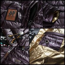 Navahoo Aurelianaa Damen Steppjacke B858 Silber Größe XS - Gr. 34