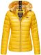 Navahoo Aurelianaa ladies shiny quilted jacket - Yellow-Gr.XS