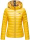Navahoo Aurelianaa ladies shiny quilted jacket - Yellow-Gr.XS