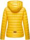 Navahoo Aurelianaa ladies shiny quilted jacket - Yellow-Gr.XS