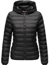 Navahoo Neevia Damen übergangs Steppjacke Schwarz-Gr.XS