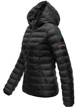 Navahoo Neevia Damen übergangs Steppjacke Schwarz-Gr.XS