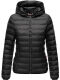 Navahoo Neevia Damen übergangs Steppjacke Schwarz-Gr.XS
