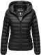 Navahoo Neevia Damen übergangs Steppjacke Schwarz-Gr.XS