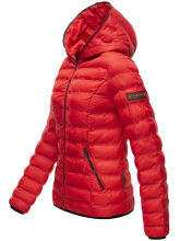 Navahoo Neevia Damen übergangs Steppjacke Rot-Gr.XS
