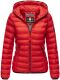 Navahoo Neevia Damen übergangs Steppjacke Rot-Gr.XS