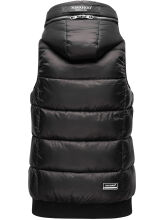 Navahoo Kassidy Damen Übergangs Weste Steppweste Schwarz XL - Gr. 42