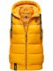 Navahoo Kassidy ladies spring vest quilted vest Yellow-Gr.XL