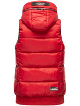 Navahoo Kassidy Damen Übergangs Weste Steppweste Rot XL - Gr. 42