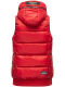 Navahoo Kassidy Damen Übergangs Weste Steppweste Rot XL - Gr. 42