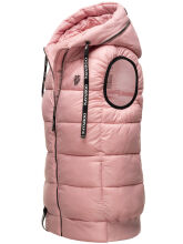 Navahoo Kassidy ladies spring vest quilted vest Rosa-Gr.XXL