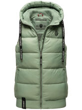 Navahoo Kassidy Damen Übergangs Weste Steppweste Mint XL - Gr. 42