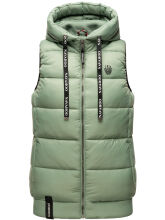 Navahoo Kassidy Damen Übergangs Weste Steppweste Mint XXL - Gr. 44