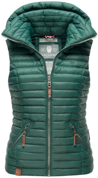 Navahoo Shadaa leichte Damen Stepp Weste Ocean Green Größe S - Gr. 36