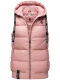 Navahoo Kassidy Damen Übergangs Weste Steppweste Rosa 3XL - Gr. 46