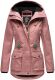 Marikoo Damen Outdoor wasserabweisende Übergangsjacke - D.Rosa-Gr.XS
