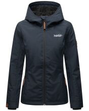Marikoo Brombeere Damen Übergansjacke Frühlings Jacke Navy-Gr.S