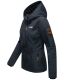 Marikoo Brombeere Damen Übergansjacke Frühlings Jacke Navy-Gr.S