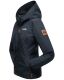 Marikoo Brombeere Damen Übergansjacke Frühlings Jacke Navy-Gr.S