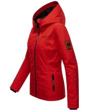 Marikoo Brombeere Damen Übergansjacke Frühlings Jacke Rot-Gr.XL