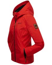 Marikoo Brombeere Damen Übergansjacke Frühlings Jacke Rot-Gr.XL