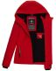 Marikoo Brombeere Damen Übergansjacke Frühlings Jacke Rot-Gr.XL