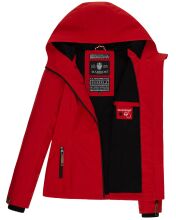 Marikoo Brombeere Damen Übergansjacke Frühlings Jacke Rot-Gr.XXL