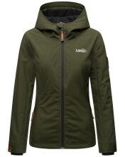 Marikoo Brombeere Damen Übergansjacke Frühlings Jacke Olive-Gr.XS