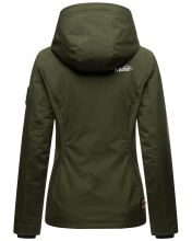 Marikoo Brombeere Damen Übergansjacke Frühlings Jacke Olive-Gr.XL