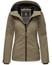 Marikoo Brombeere Damen Übergansjacke Frühlings Jacke Stone-G.-Gr.XL