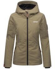 Marikoo Brombeere Damen Übergansjacke Frühlings Jacke Stone-G.-Gr.XL