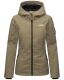 Marikoo Brombeere Damen Übergansjacke Frühlings Jacke Stone-G.-Gr.XL