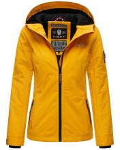 Marikoo Brombeere Damen Übergansjacke Frühlings Jacke Gelb-Gr.XS