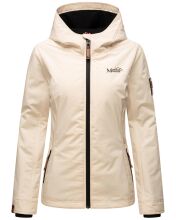Marikoo Brombeere Damen Übergansjacke Frühlings Jacke Beige-Gr.XS