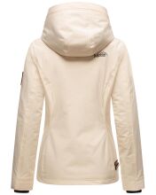Marikoo Brombeere Damen Übergansjacke Frühlings Jacke Beige-Gr.XS