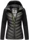 Navahoo Nimm mich mit Damen Fleece Hybrid Jacke Trekking Wanderjacke Schwarz-Gr.XS