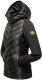 Navahoo Nimm mich mit Damen Fleece Hybrid Jacke Trekking Wanderjacke Schwarz-Gr.XXL