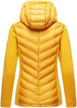Navahoo Nimm mich mit Womens Fleece Hybrid Jacket Trekking Gelb-Gr.XL