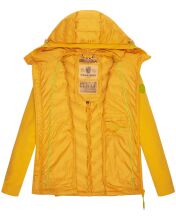 Navahoo Nimm mich mit Womens Fleece Hybrid Jacket Trekking Gelb-Gr.XL
