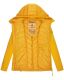 Navahoo Nimm mich mit Womens Fleece Hybrid Jacket Trekking Gelb-Gr.XL