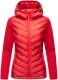 Navahoo Nimm mich mit Damen Fleece Hybrid Jacke Trekking Wanderjacke Rot-Gr.XS