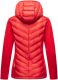 Navahoo Nimm mich mit Damen Fleece Hybrid Jacke Trekking Wanderjacke Rot-Gr.XS
